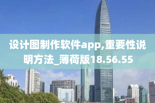 设计图制作软件app,重要性说明方法_薄荷版18.56.55