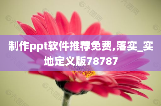 制作ppt软件推荐免费,落实_实地定义版78787