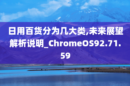 日用百货分为几大类,未来展望解析说明_ChromeOS92.71.59