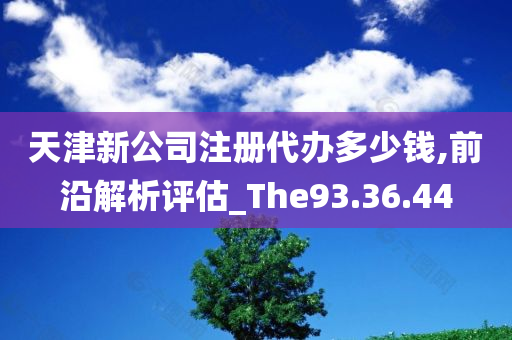 天津新公司注册代办多少钱,前沿解析评估_The93.36.44