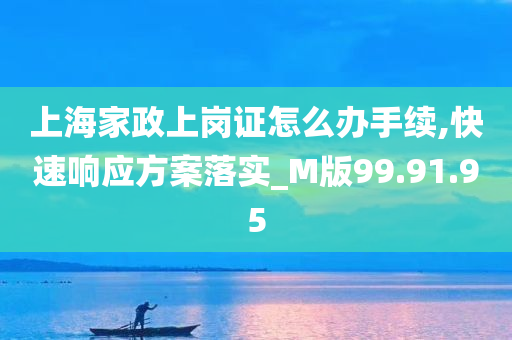 上海家政上岗证怎么办手续,快速响应方案落实_M版99.91.95