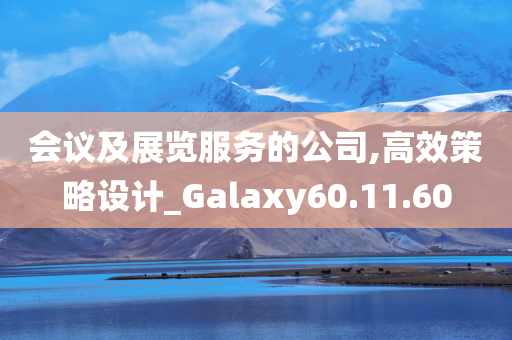 会议及展览服务的公司,高效策略设计_Galaxy60.11.60