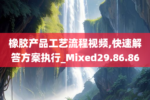 橡胶产品工艺流程视频,快速解答方案执行_Mixed29.86.86