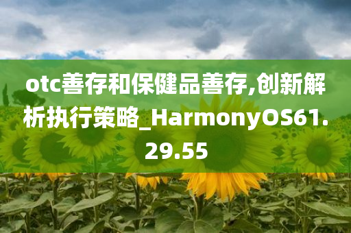 otc善存和保健品善存,创新解析执行策略_HarmonyOS61.29.55