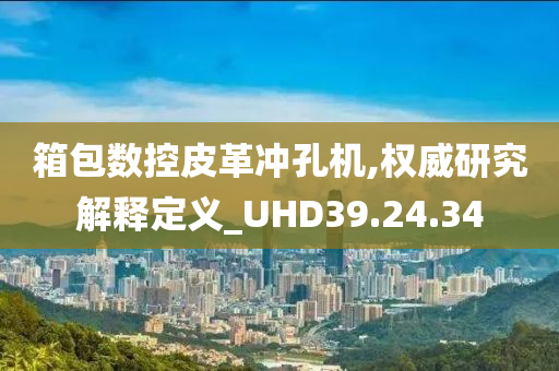 箱包数控皮革冲孔机,权威研究解释定义_UHD39.24.34