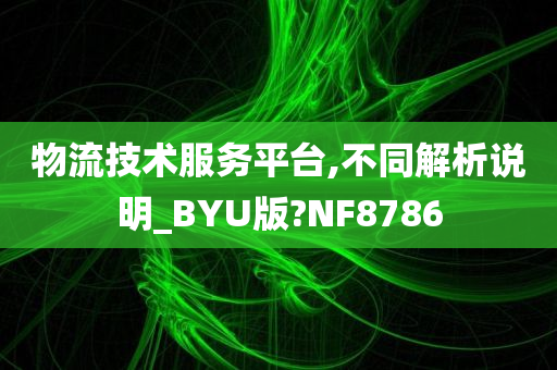 物流技术服务平台,不同解析说明_BYU版?NF8786