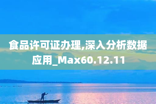 食品许可证办理,深入分析数据应用_Max60.12.11