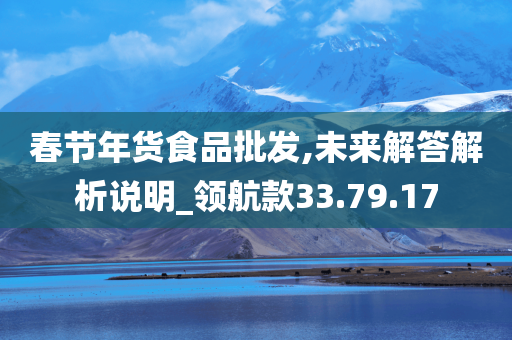 春节年货食品批发,未来解答解析说明_领航款33.79.17