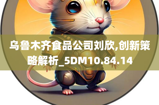 乌鲁木齐食品公司刘欣,创新策略解析_5DM10.84.14