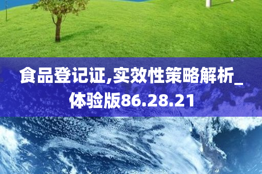 食品登记证,实效性策略解析_体验版86.28.21