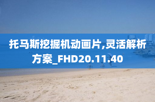 托马斯挖掘机动画片,灵活解析方案_FHD20.11.40