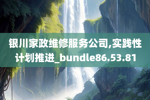 银川家政维修服务公司,实践性计划推进_bundle86.53.81