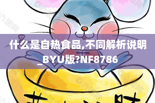 什么是自热食品,不同解析说明_BYU版?NF8786