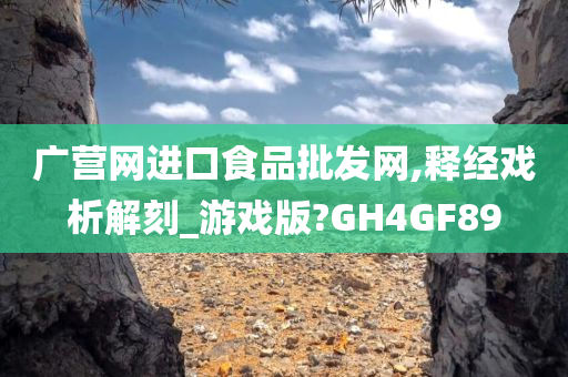 广营网进口食品批发网,释经戏析解刻_游戏版?GH4GF89