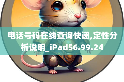 电话号码在线查询快递,定性分析说明_iPad56.99.24