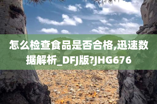 怎么检查食品是否合格,迅速数据解析_DFJ版?JHG676