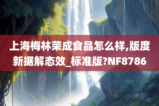 上海梅林荣成食品怎么样,版度新据解态效_标准版?NF8786