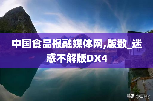 中国食品报融媒体网,版数_迷惑不解版DX4