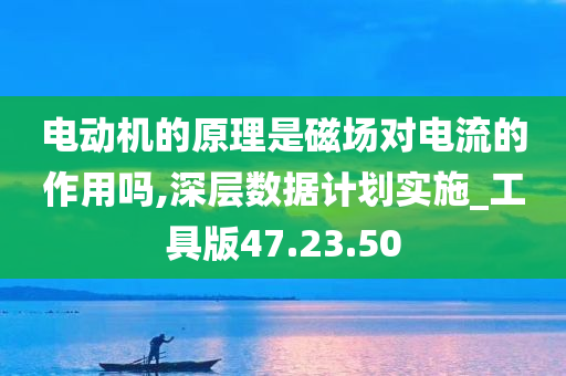 电动机的原理是磁场对电流的作用吗,深层数据计划实施_工具版47.23.50