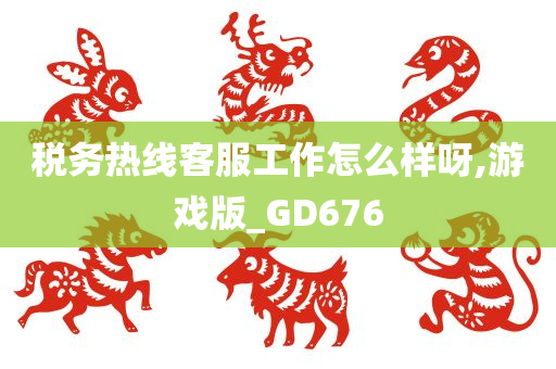 税务热线客服工作怎么样呀,游戏版_GD676