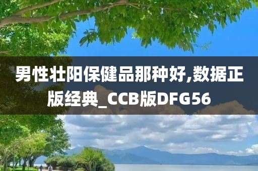 男性壮阳保健品那种好,数据正版经典_CCB版DFG56