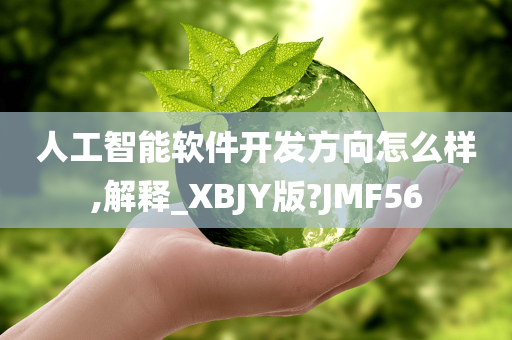 人工智能软件开发方向怎么样,解释_XBJY版?JMF56