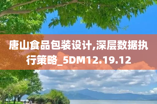 唐山食品包装设计,深层数据执行策略_5DM12.19.12