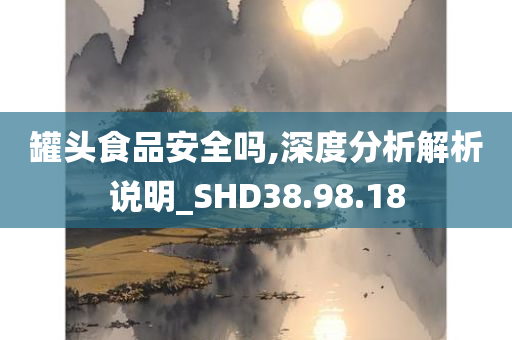 罐头食品安全吗,深度分析解析说明_SHD38.98.18