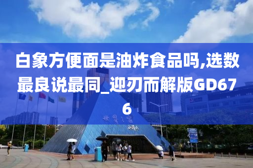 白象方便面是油炸食品吗,选数最良说最同_迎刃而解版GD676