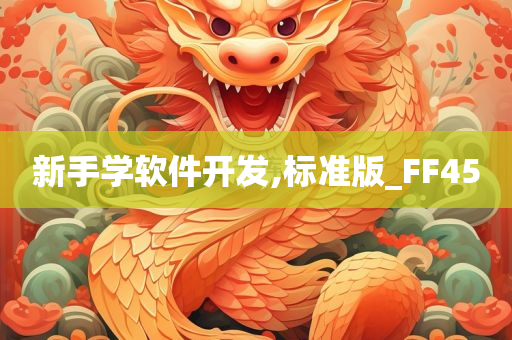 新手学软件开发,标准版_FF45