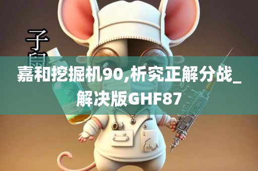 嘉和挖掘机90,析究正解分战_解决版GHF87