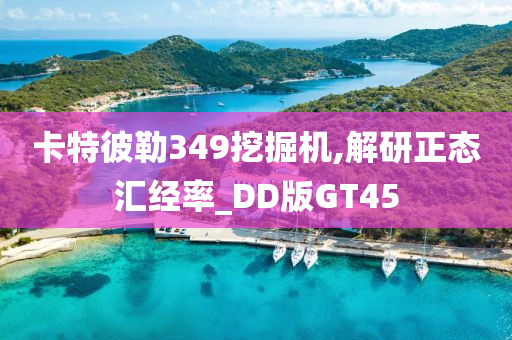 卡特彼勒349挖掘机,解研正态汇经率_DD版GT45