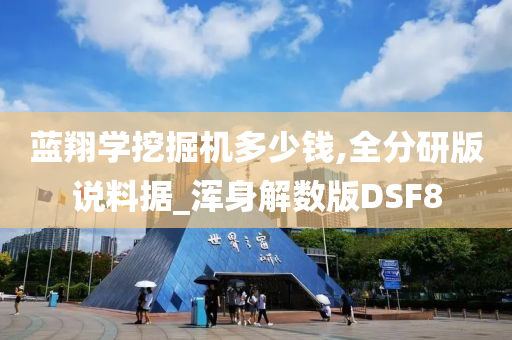 蓝翔学挖掘机多少钱,全分研版说料据_浑身解数版DSF8