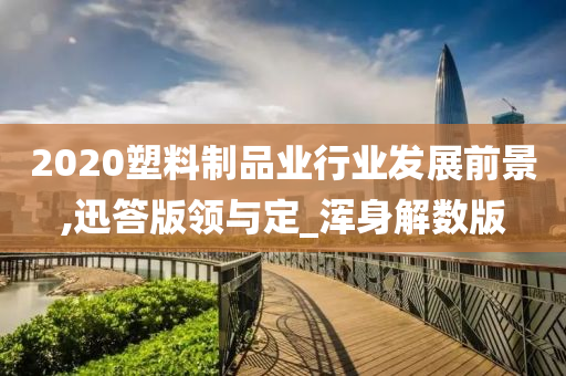 2020塑料制品业行业发展前景,迅答版领与定_浑身解数版