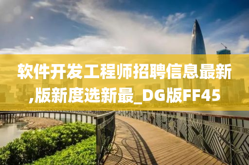 软件开发工程师招聘信息最新,版新度选新最_DG版FF45