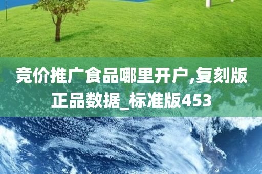 竞价推广食品哪里开户,复刻版正品数据_标准版453