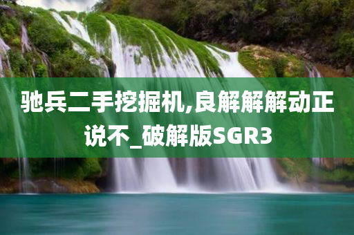 驰兵二手挖掘机,良解解解动正说不_破解版SGR3