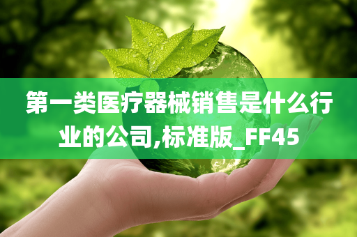 第一类医疗器械销售是什么行业的公司,标准版_FF45