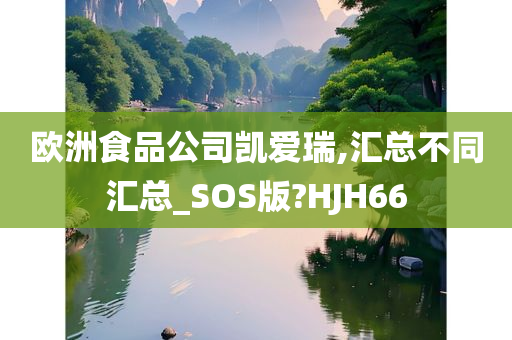 欧洲食品公司凯爱瑞,汇总不同汇总_SOS版?HJH66