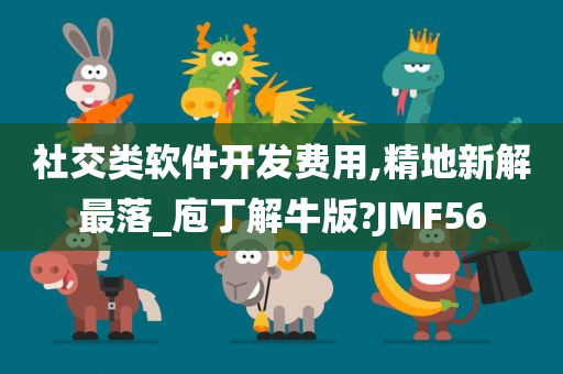 社交类软件开发费用,精地新解最落_庖丁解牛版?JMF56