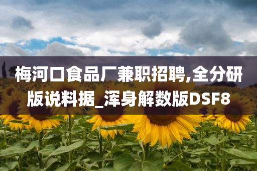 梅河口食品厂兼职招聘,全分研版说料据_浑身解数版DSF8