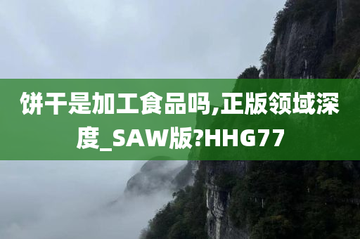 饼干是加工食品吗,正版领域深度_SAW版?HHG77