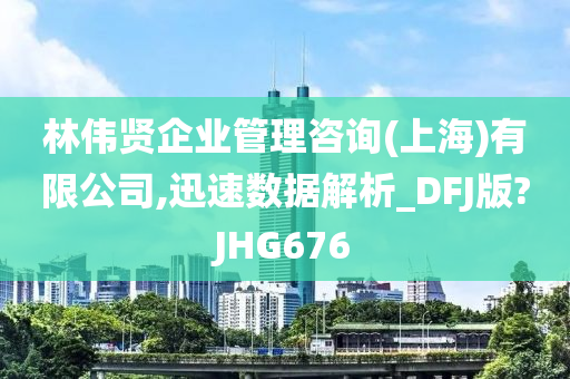 林伟贤企业管理咨询(上海)有限公司,迅速数据解析_DFJ版?JHG676