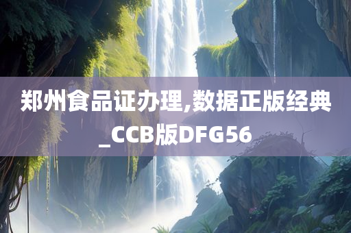 郑州食品证办理,数据正版经典_CCB版DFG56