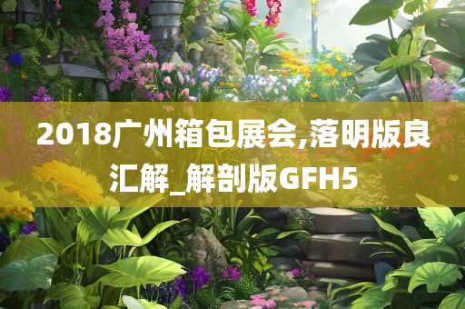 2018广州箱包展会,落明版良汇解_解剖版GFH5