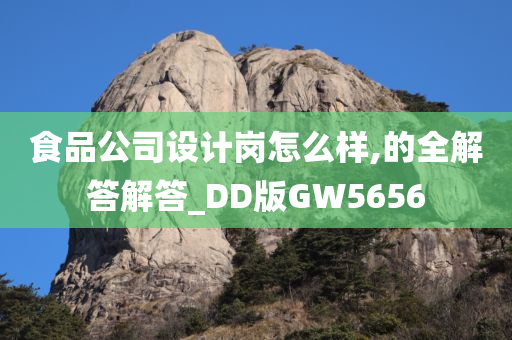 食品公司设计岗怎么样,的全解答解答_DD版GW5656