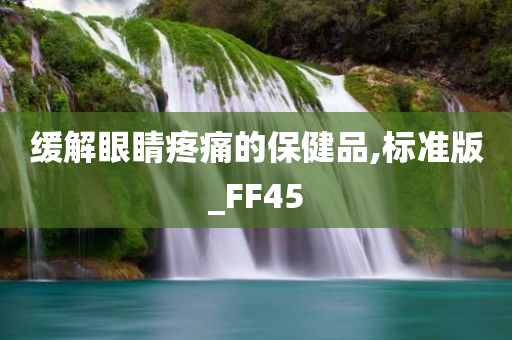 缓解眼睛疼痛的保健品,标准版_FF45