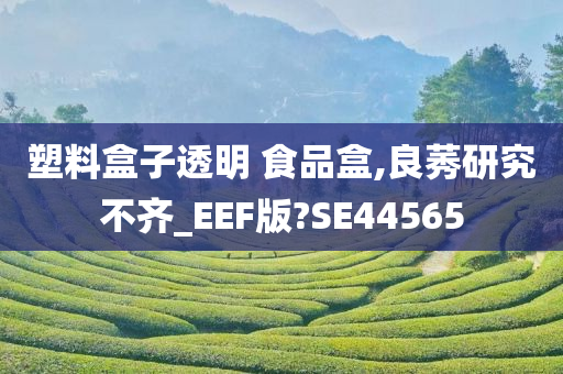 塑料盒子透明 食品盒,良莠研究不齐_EEF版?SE44565