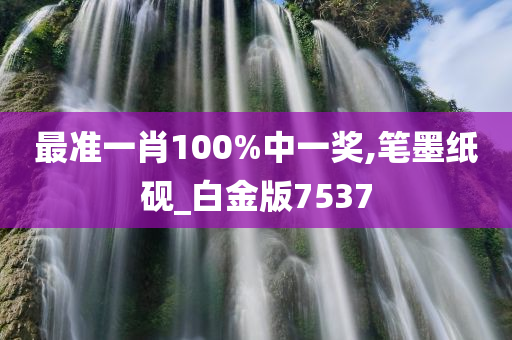 最准一肖100%中一奖,笔墨纸砚_白金版7537