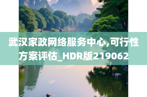 武汉家政网络服务中心,可行性方案评估_HDR版219062